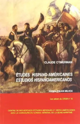 Couverture du produit · Etudes hispano-américaines : Estudios hispanoamericanos
