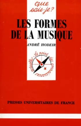 Couverture du produit · LES FORMES DE LA MUSIQUE. : 13ème édition