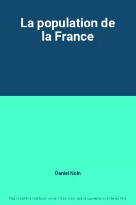 Couverture du produit · La population de la France