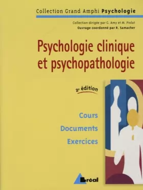 Couverture du produit · Psychologie clinique et psychopathologique : Premier et second cycles universitaires