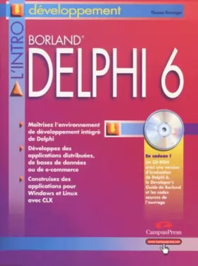 Couverture du produit · Delphi 6 (avec CD-Rom)