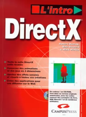 Couverture du produit · Direct X (avec CD-Rom)