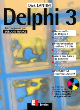 Couverture du produit · DELPHI 3. Avec CD-ROM