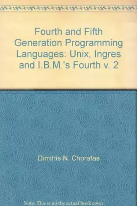 Couverture du produit · Fourth and Fifth Generation Programming Languages