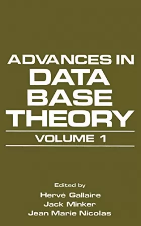 Couverture du produit · Advances in Data Base Theory