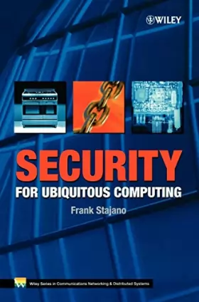Couverture du produit · Security for Ubiquitous Computing
