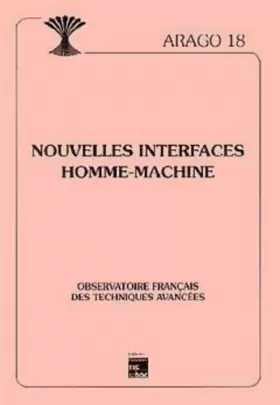 Couverture du produit · Nouvelles interfaces Homme-machine Observatoire français des techniques avancées
