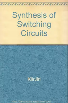 Couverture du produit · Synthesis of Switching Circuits