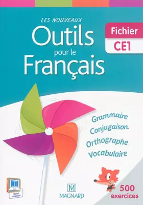 Couverture du produit · Les nouveaux outils pour le français CE1 : Fichier élève