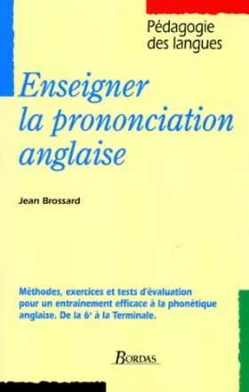 Couverture du produit · ENSEIGN PRONONC ANGLAISE    (Ancienne Edition)
