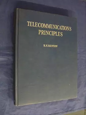 Couverture du produit · Telecommunications Principles ( In M.K.S. Units)
