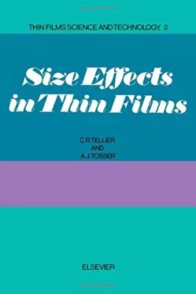 Couverture du produit · Size Effects in Thin Films