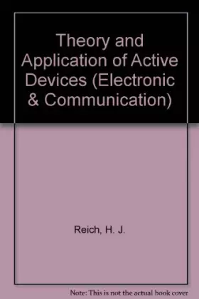 Couverture du produit · Theory and Application of Active Devices (Electronic & Communication)