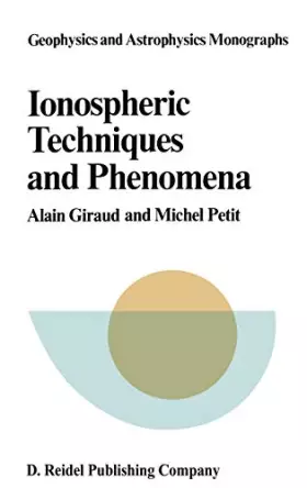 Couverture du produit · Ionospheric Techniques and Phenomena