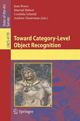 Couverture du produit · Toward Category-Level Object Recognition
