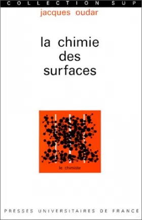 Couverture du produit · La chimie des surfaces, 1ère édition