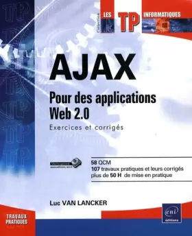 Couverture du produit · AJAX - Entraînez-vous sur le code source des applications du Web 2.0.