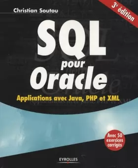 Couverture du produit · SQL pour Oracle
