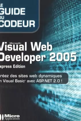 Couverture du produit · Visual Web Developer 2005 : Express Edition