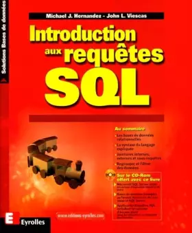 Couverture du produit · Introduction aux requêtes SQL : solutions bases de données