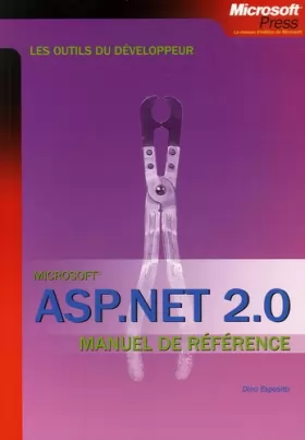 Couverture du produit · ASP.Net 2.0 : Manuel de référence