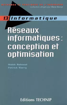 Couverture du produit · Réseaux informatiques : conception et optimisation