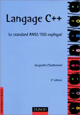 Couverture du produit · Langage C++, 2e édition