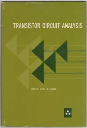 Couverture du produit · Transistor Circuit Analysis