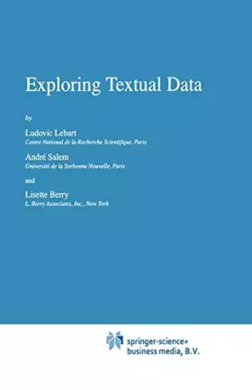 Couverture du produit · Exploring Textual Data