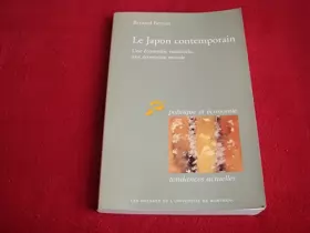 Couverture du produit · Le Japon contemporain: Une économie nationale, une économie morale