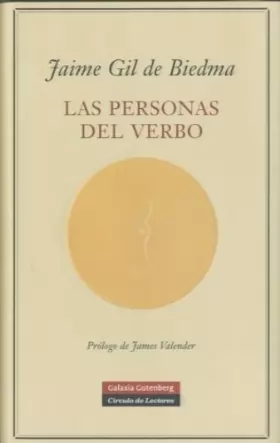 Couverture du produit · Las personas del verbo/ People of the Verb