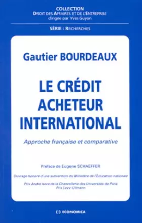 Couverture du produit · Le crédit acheteur international