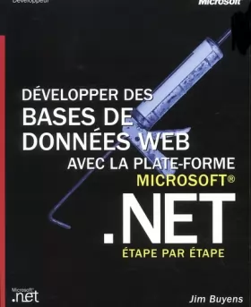 Couverture du produit · Bases de données Web avec .NET : Étape par Étape (avec CD-Rom)