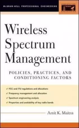 Couverture du produit · Wireless Spectrum Management