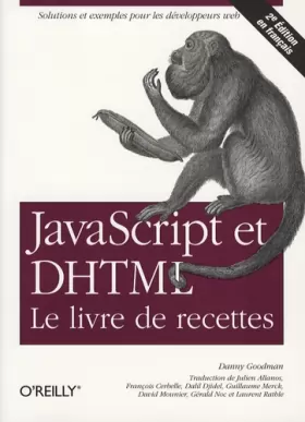 Couverture du produit · JavaScript & DHTML : Le livre de recettes