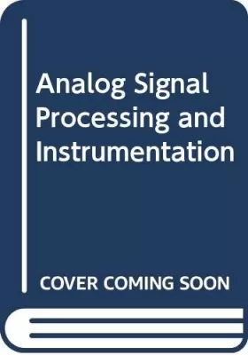 Couverture du produit · Analog Signal Processing and Instrumentation