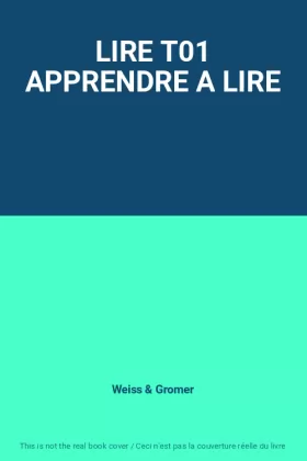 Couverture du produit · LIRE T01 APPRENDRE A LIRE