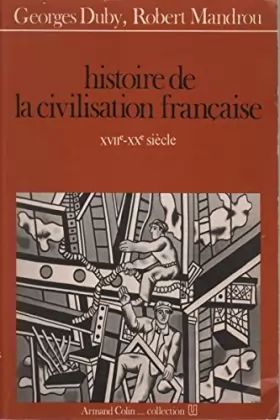 Couverture du produit · Histoire de la civilisation française