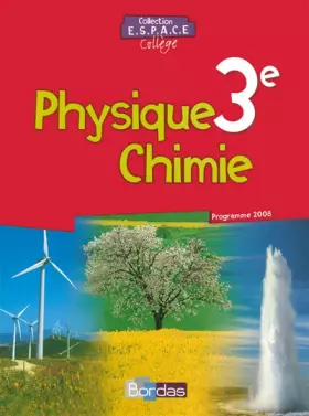 Couverture du produit · E.S.P.A.C.E 3e