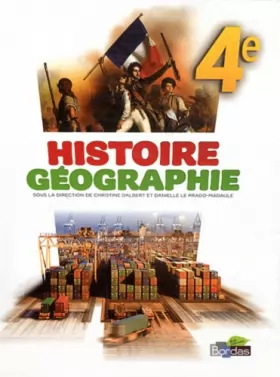 Couverture du produit · Histoire Géographie 4e &x2022 Manuel de l'élève Petit format
