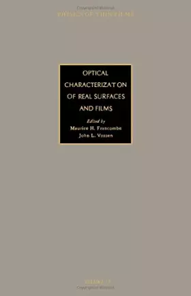 Couverture du produit · Physics of Thin Films: Optical Characterizations of Real Surfaces and Films