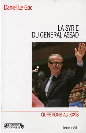Couverture du produit · Syrie du Général Assad
