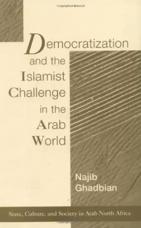 Couverture du produit · Democratization And The Islamist Challenge In The Arab World