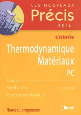 Couverture du produit · Thermodynamique-Matériaux PC