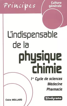 Couverture du produit · L'indispensable de la physique-chimie