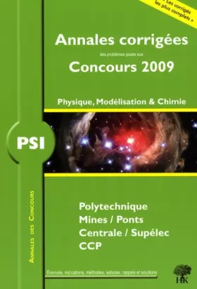 Couverture du produit · Physique, modélisation et chimie PSI : Annales de concours
