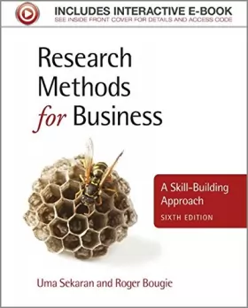 Couverture du produit · Research Methods for Business: A Skill-Building Approach.