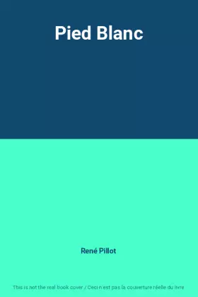 Couverture du produit · Pied Blanc