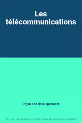 Couverture du produit · Les télécommunications