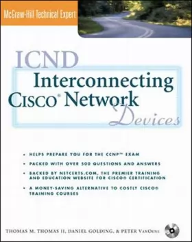 Couverture du produit · Icnd Interconnecting Cisco Network Devices